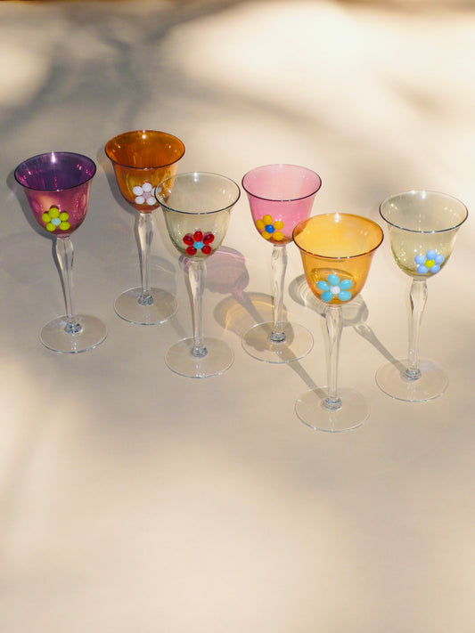 Dots - Rainbow Wine Flowers