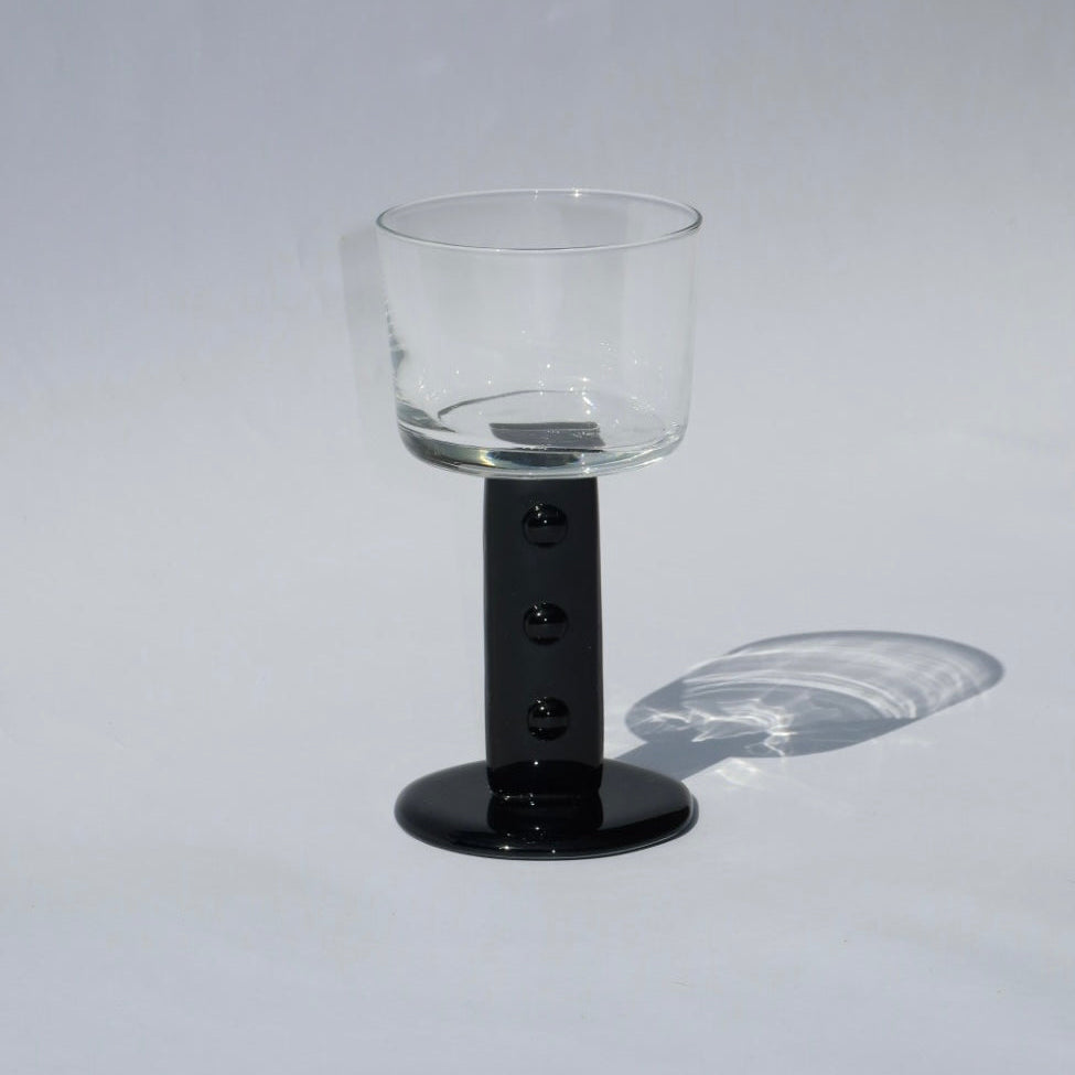 Chunky Dot Glass | Black