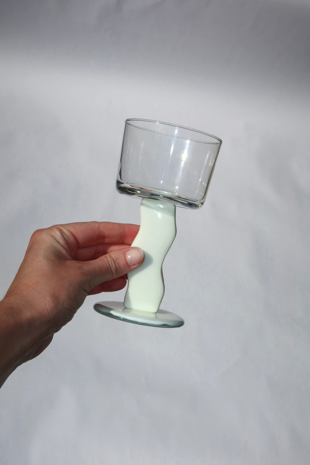 Wavy Stem Glass | Vanilla