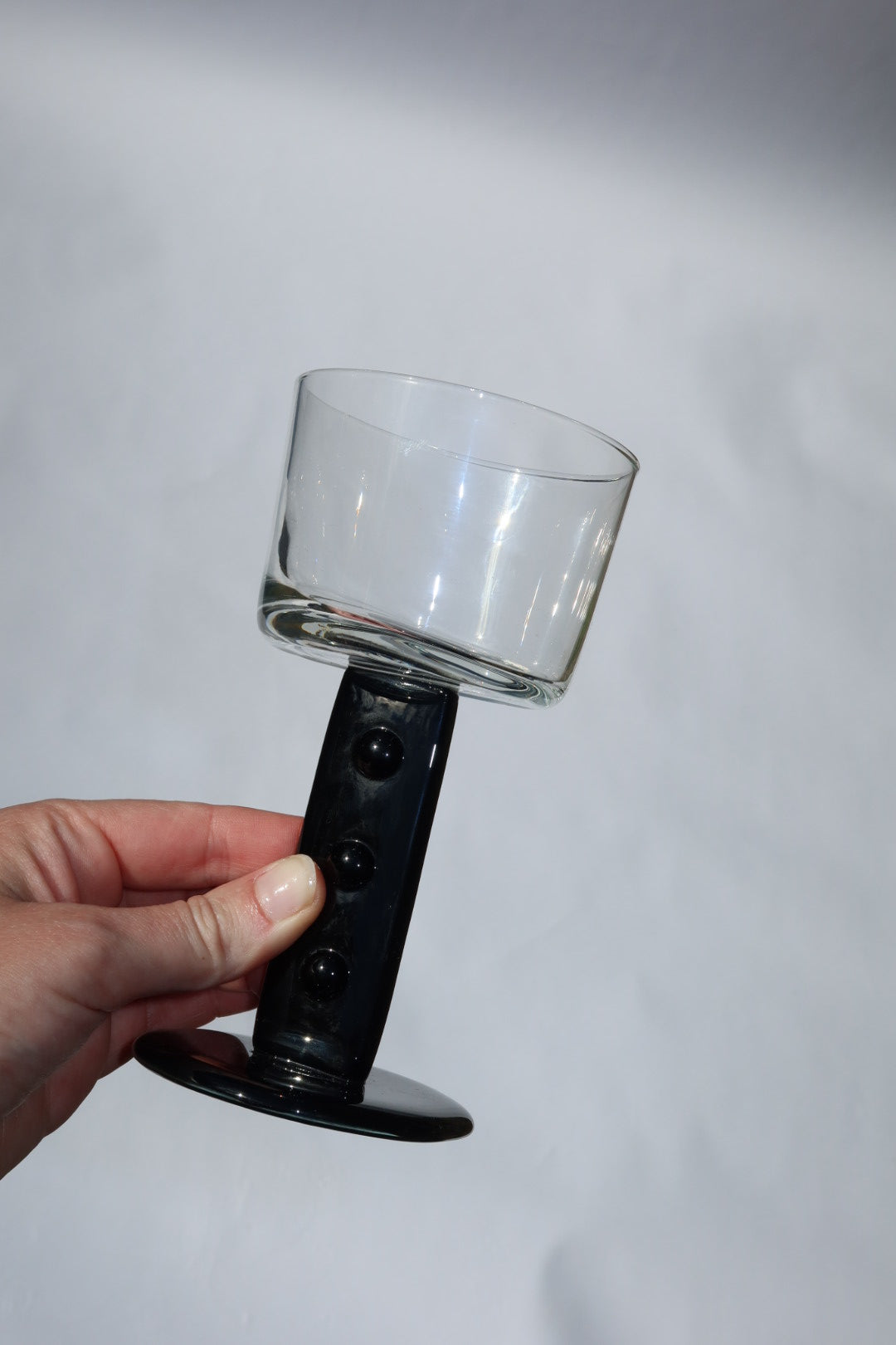 Chunky Dot Glass | Black