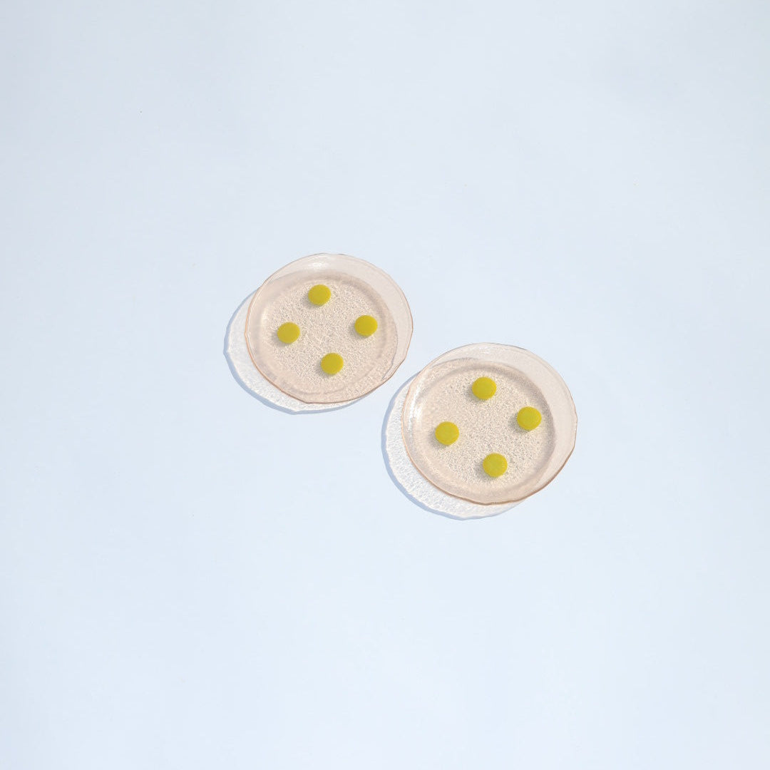 Dot Coasters | Pink & Slime