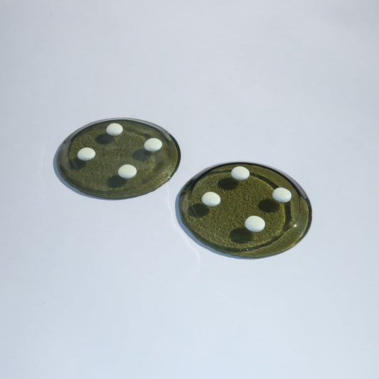 Dot Coasters | Sage & Vanilla
